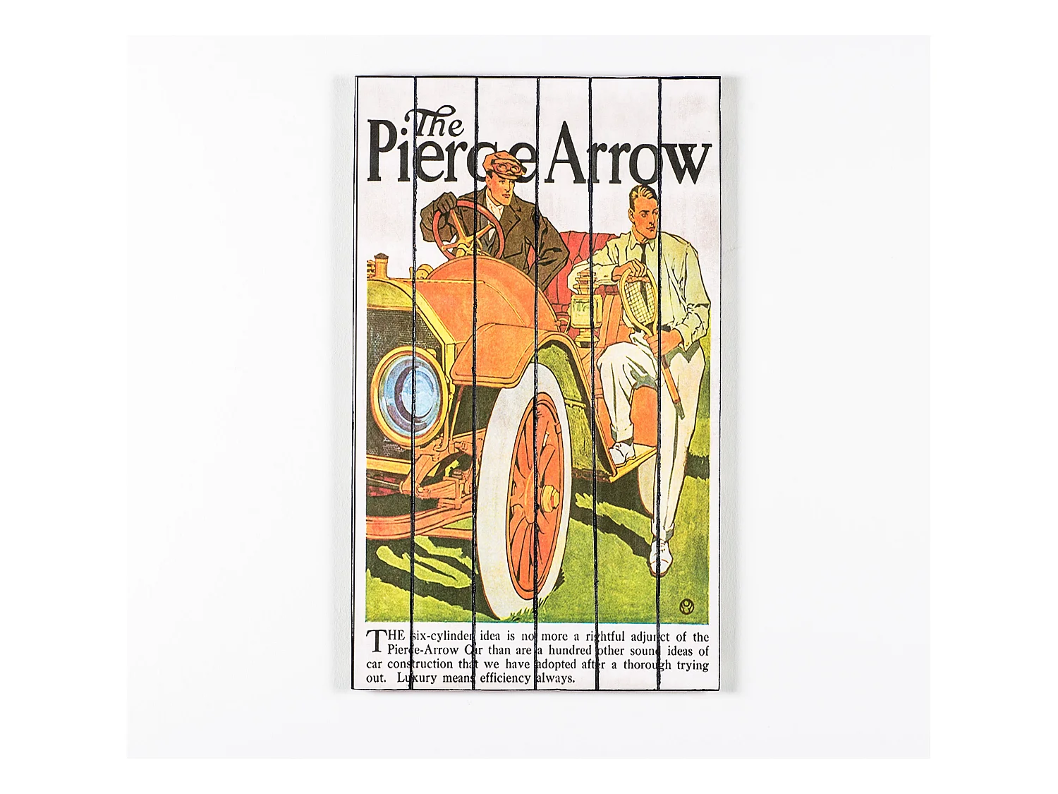 Century,  Stampa su legno   (3cm X 60cm H. 100cm)| Duzzle