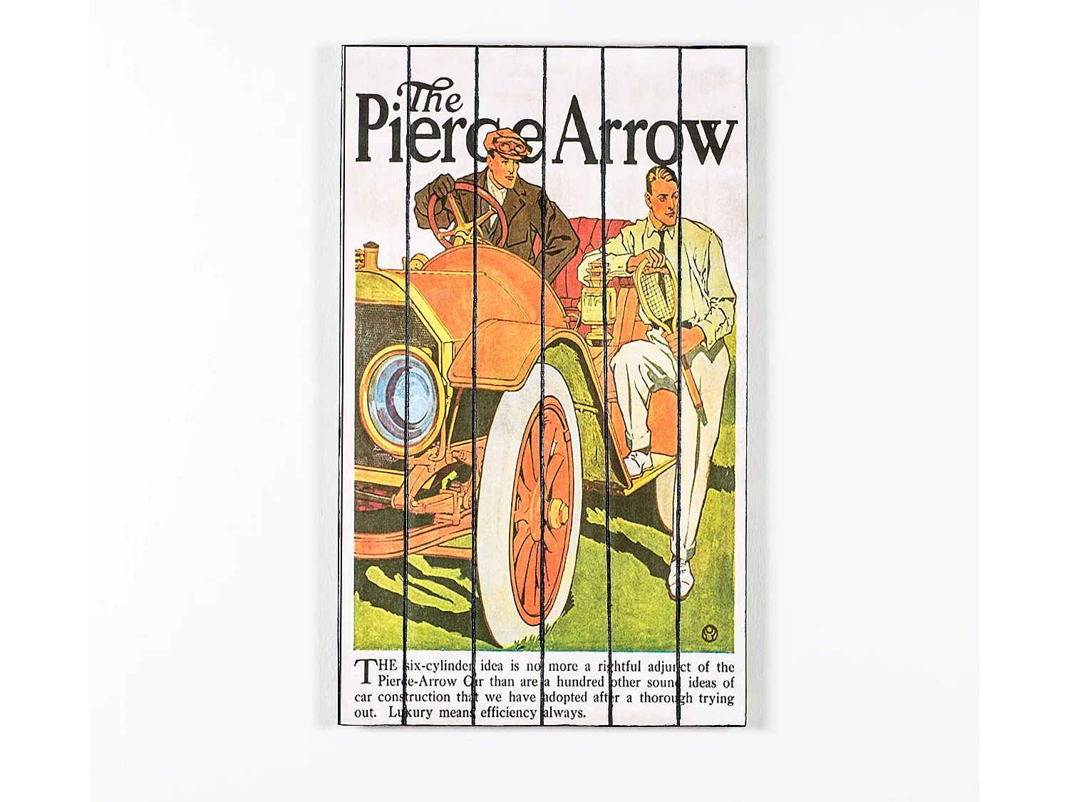 Century,  Stampa su legno   (3cm X 60cm H. 100cm)| Duzzle