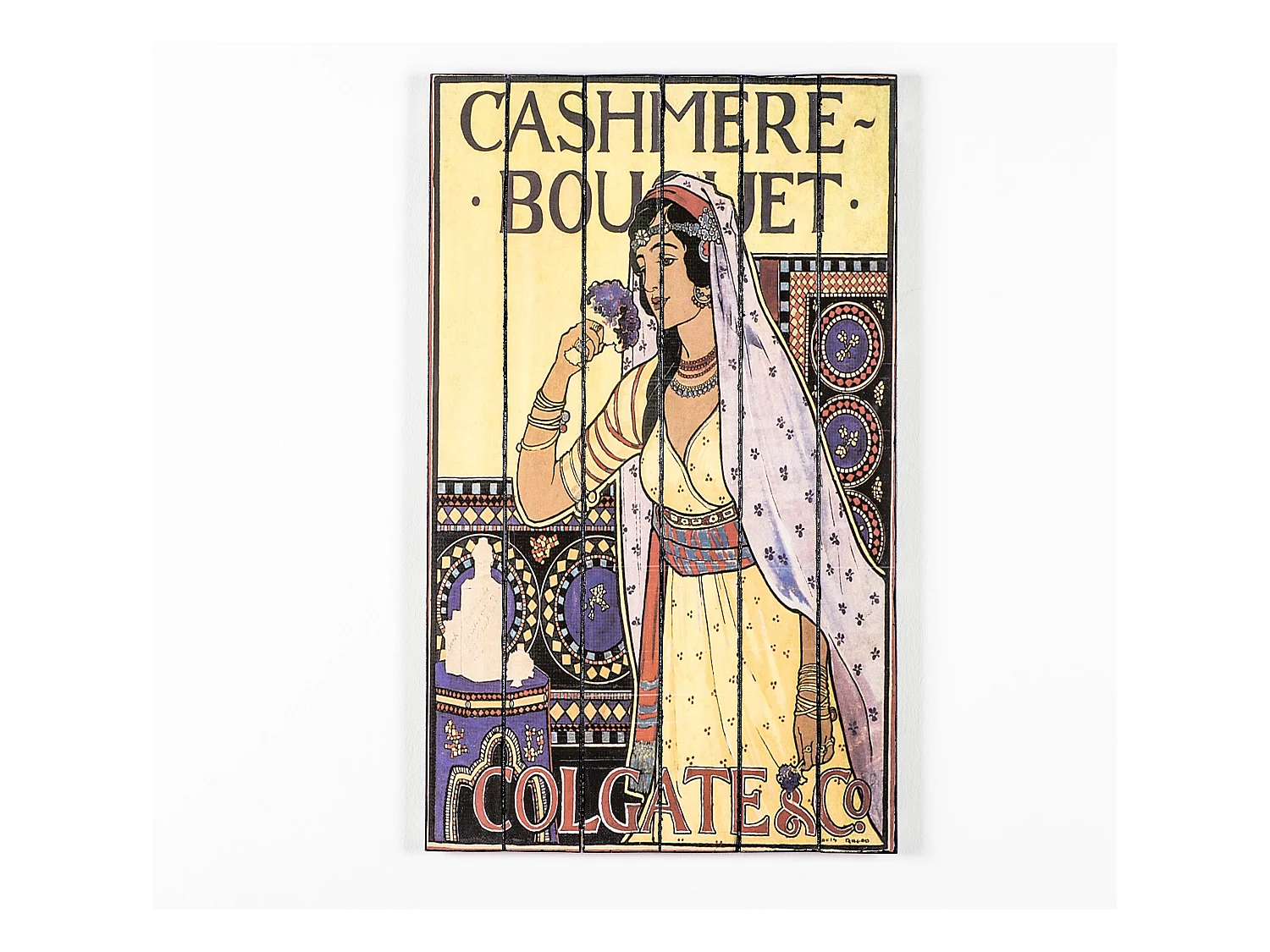 India,  Stampa su legno   (3cm X 60cm H. 100cm)| Duzzle