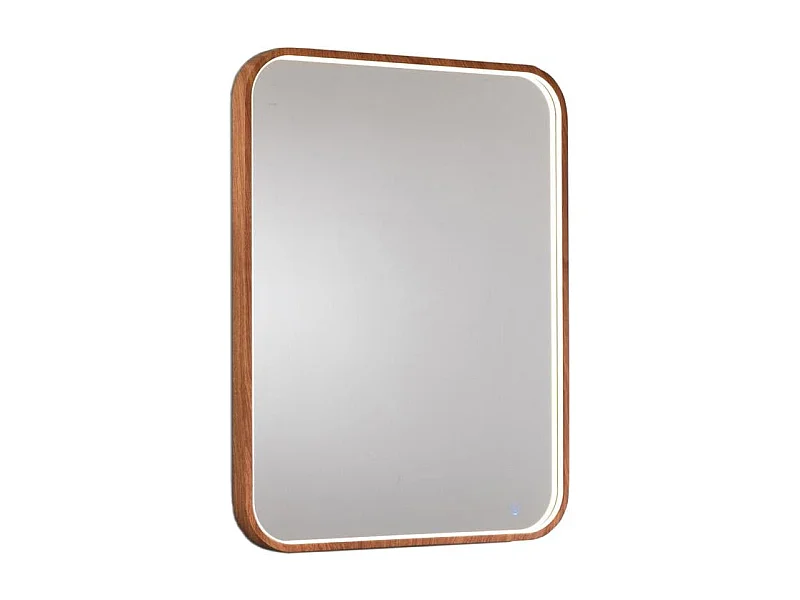 Eddy,  Specchio da parete con luce   (2cm X 70cm H. 57cm)| Duzzle