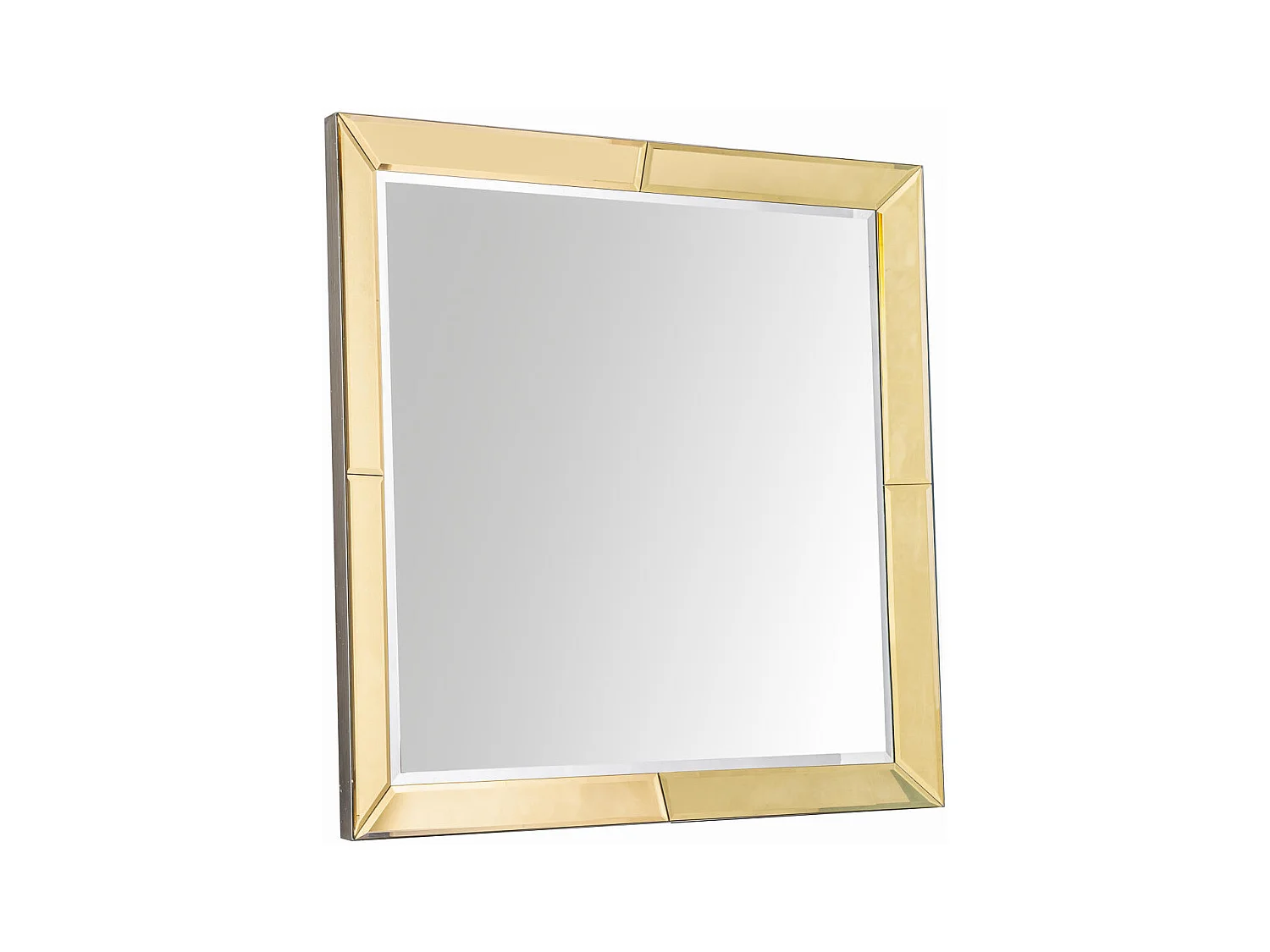 Luminous,  Specchio da parete, struttura in Legno (5cm X 120cm H. 120cm)| Duzzle