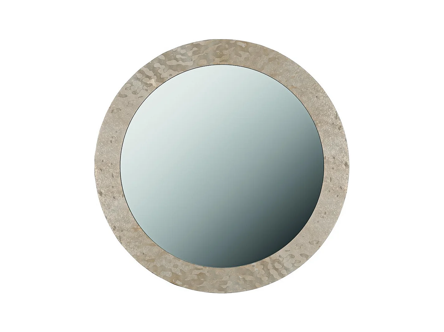 Spherica,  Specchio da parete con cornice in vetro cotto colore Bronzo. Struttura in metallo.  (3cm X 100cm H. 100cm)| Duzzle