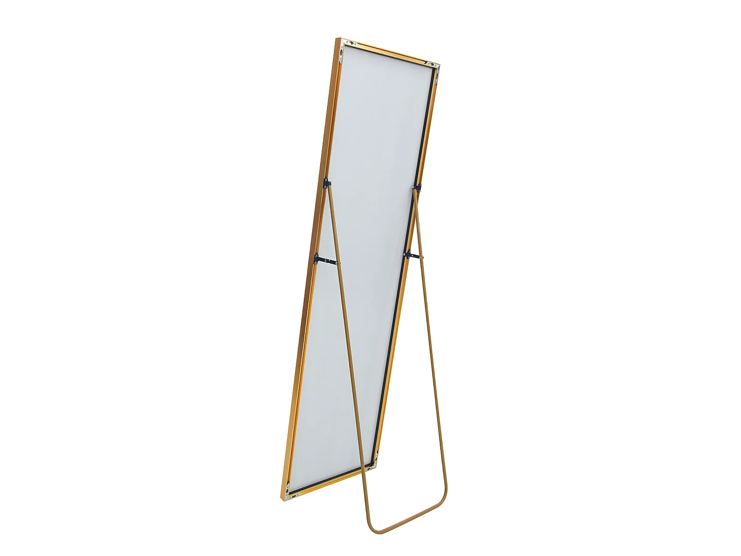 Vrijstaande spiegel - Metalen frame - 162 x 53 cm - Verstelbare kantelhoek - Voor woonkamer of kleedkamer