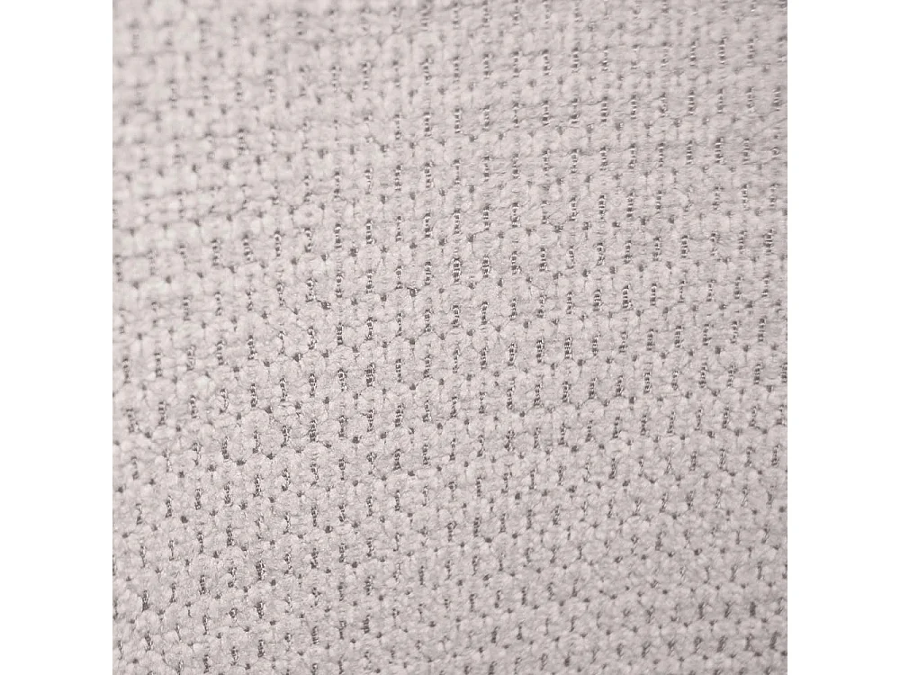 Sedia da sala pranzo Kety in microfibra colore beige con gambe in metallo nero