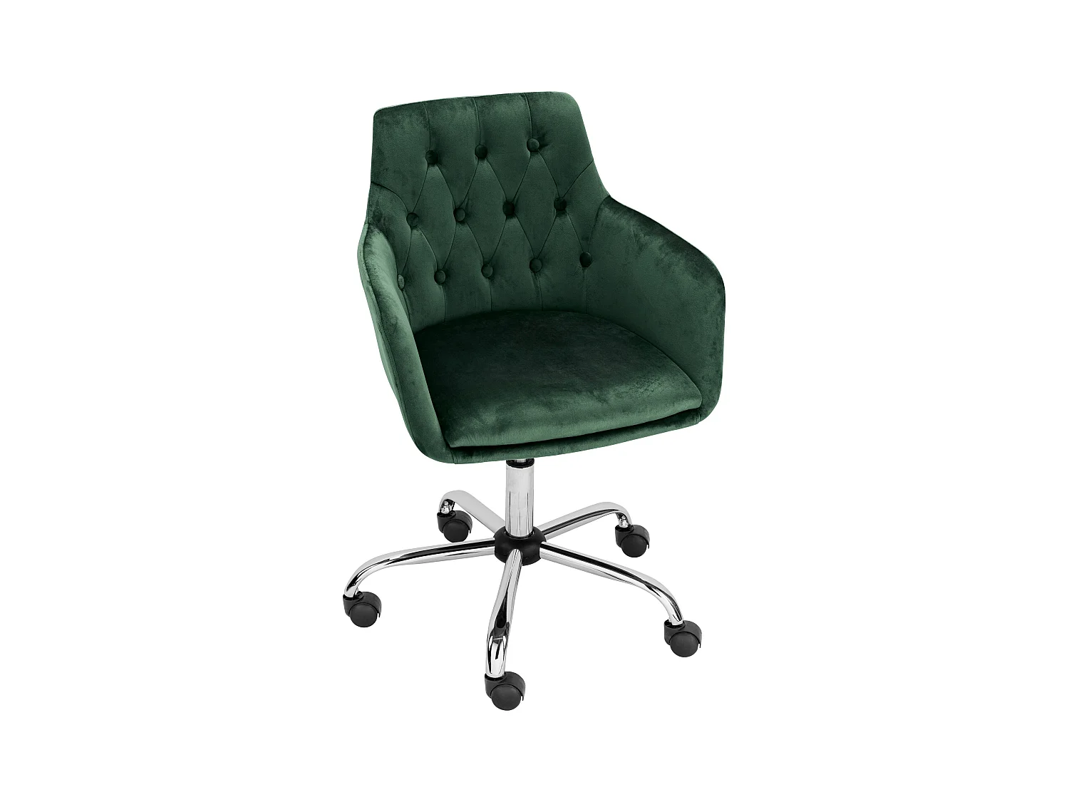 Perry | Kantoor Fauteuil D.Groen Velours