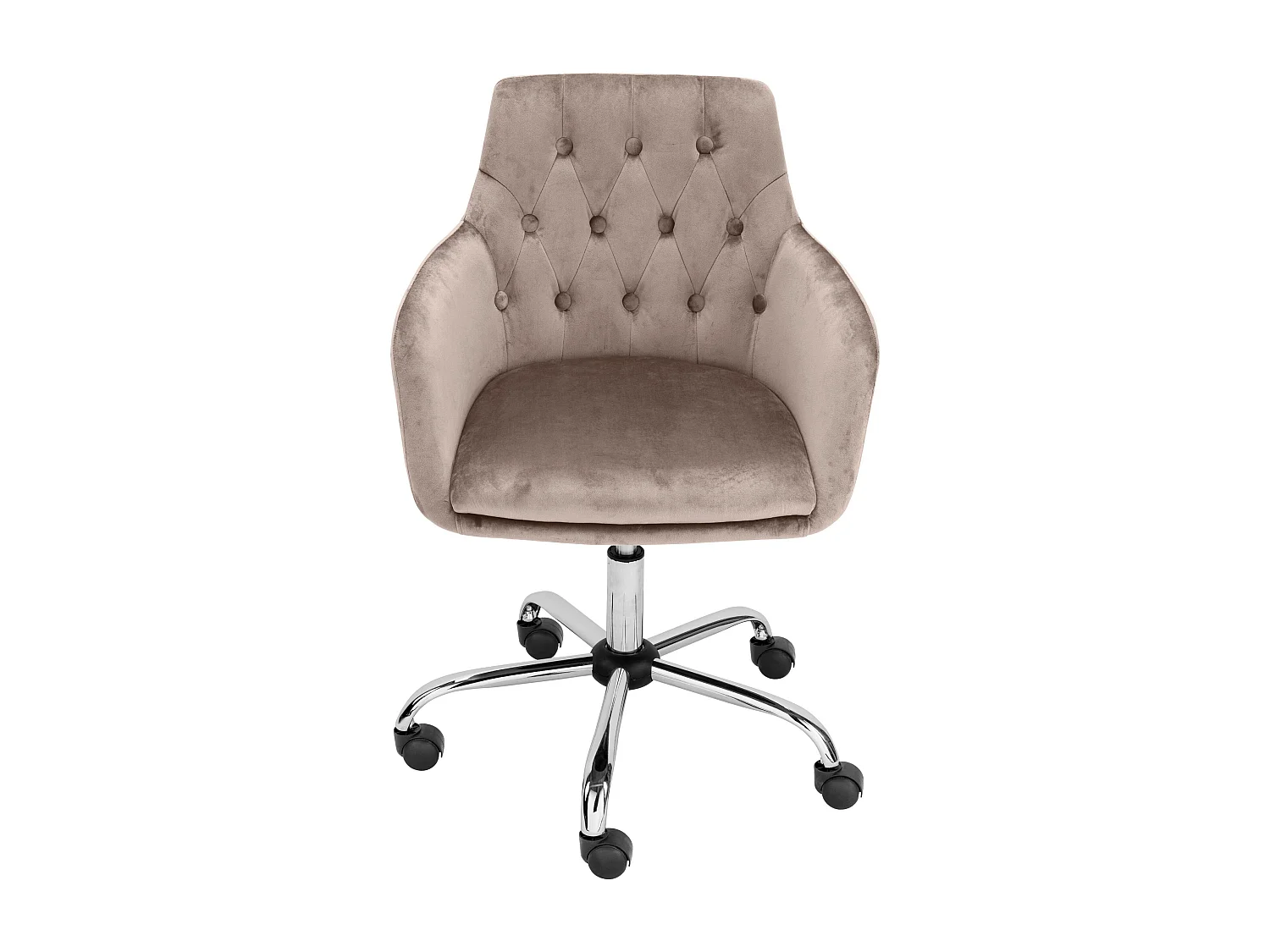 Perry | Sillón de oficina Taupe Velour