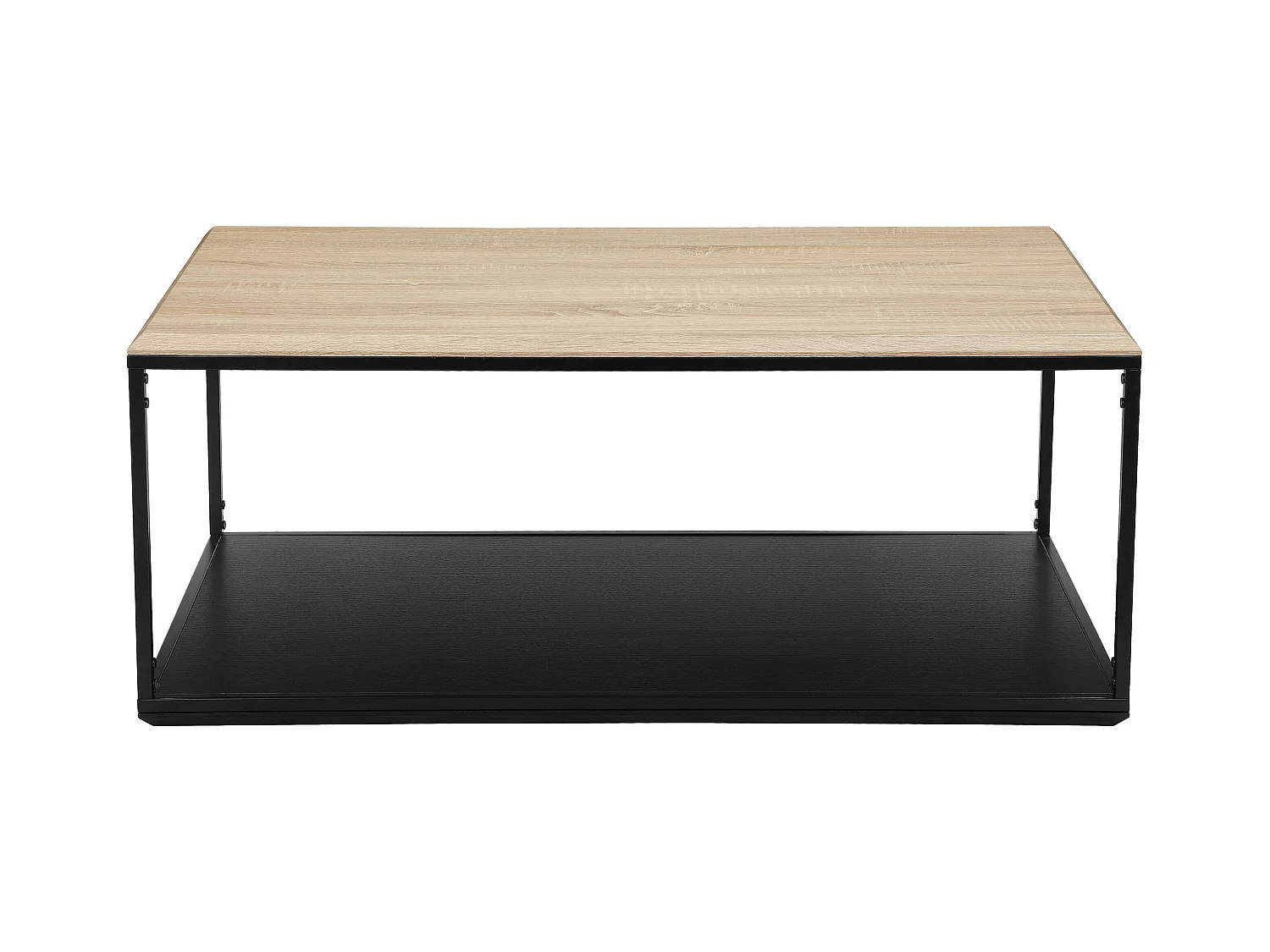 Nathan | Tavolino da caffè in Rovere look Nero