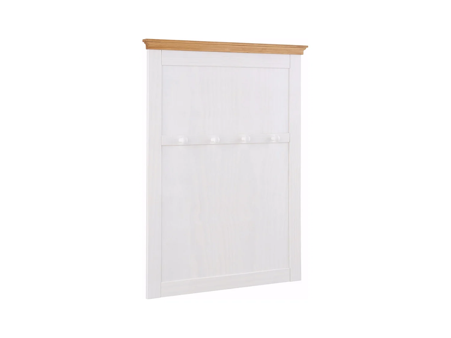 Selma-Paneel Wit en bevlekte was