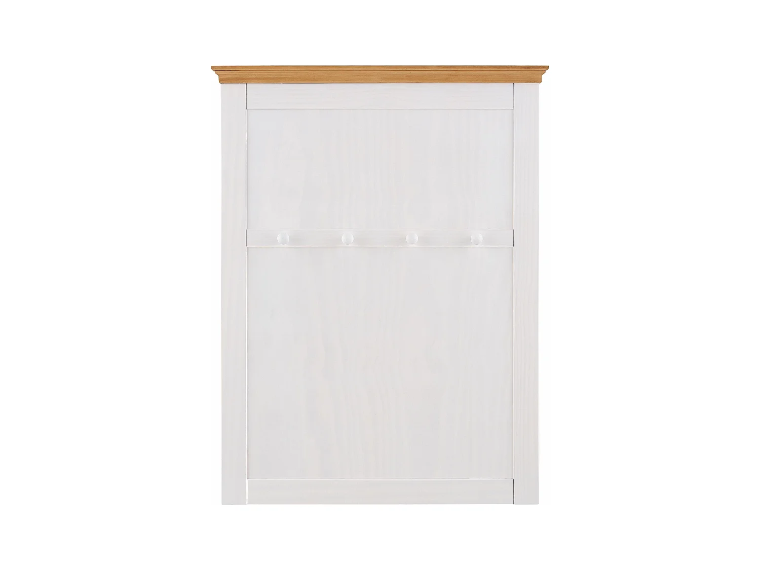 Selma-Paneel Wit en bevlekte was