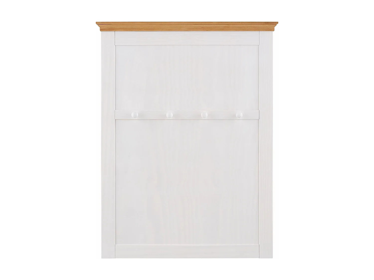 Selma-Paneel Wit en bevlekte was