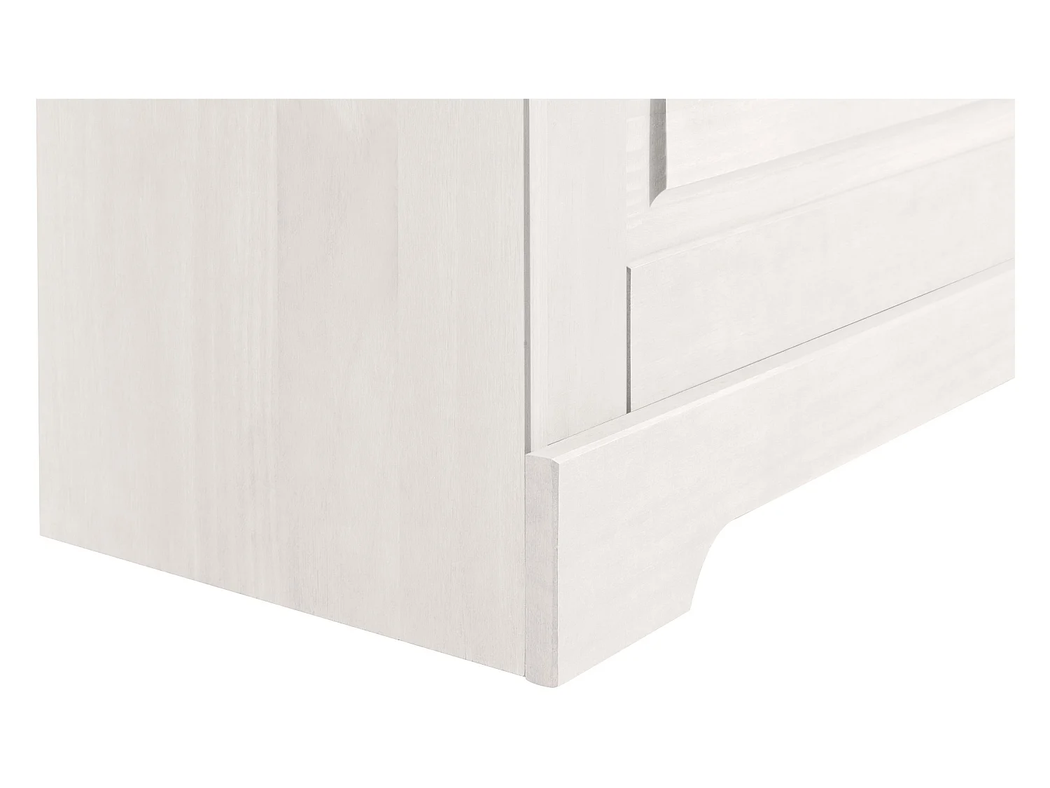 Lisa-Bankje met 2 Deurtjes in Wit Grenen