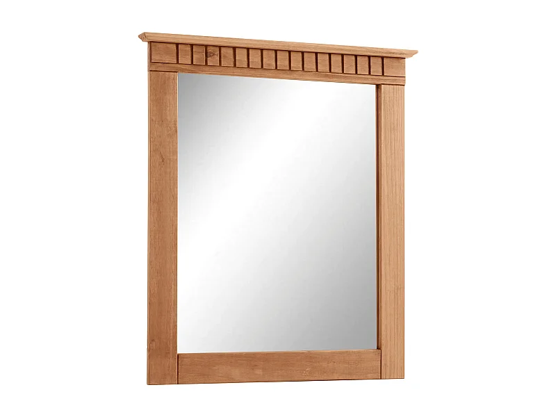 Lisa | Miroir avec fraisage décoratif en pin