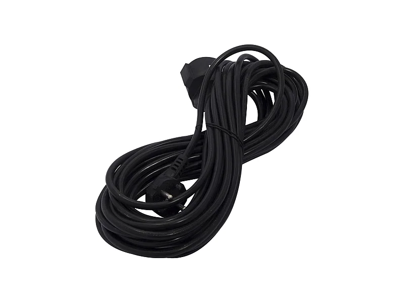 Prolongateur Schuko HO5VVF 5m - Noir - Chacon