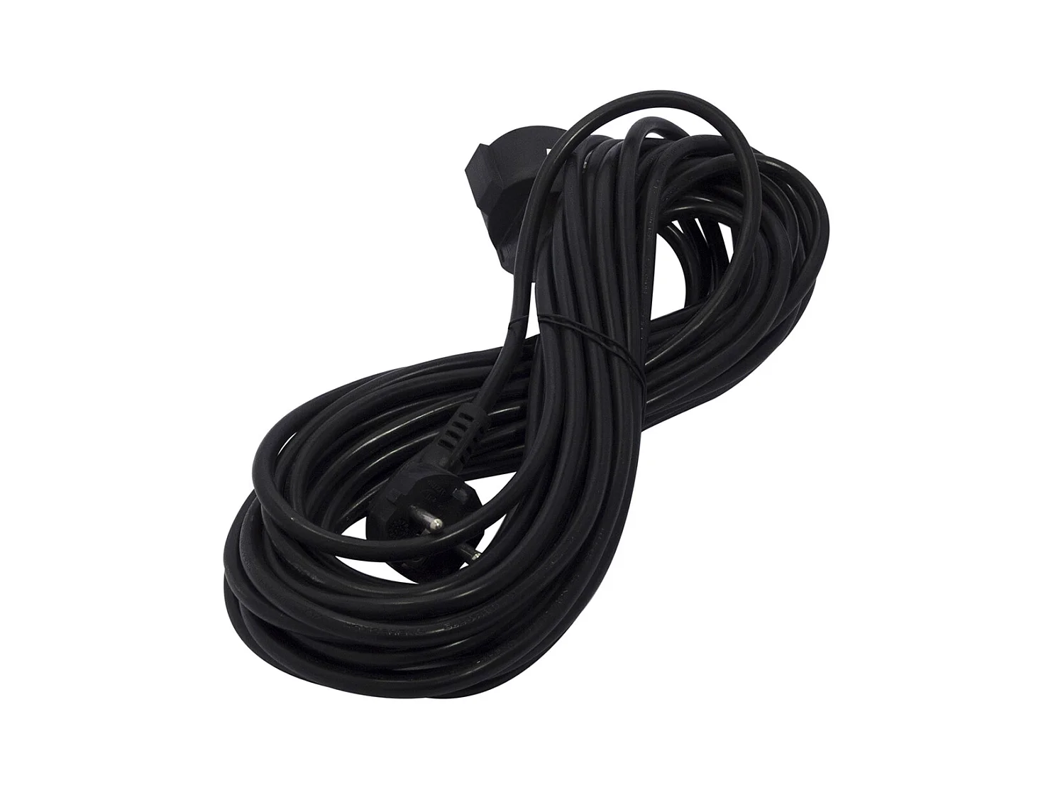 Prolongateur Schuko HO5VVF 5m - Noir - Chacon