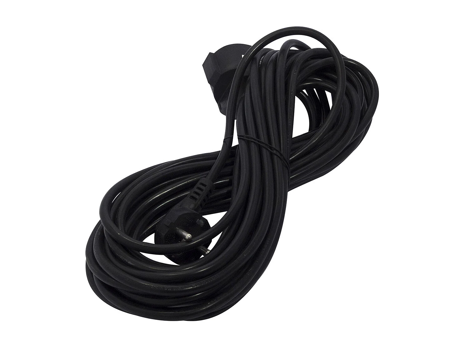 Prolongateur Schuko HO5VVF 5m - noir - Chacon