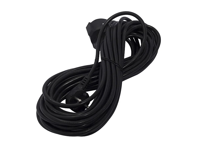 Prolongateur Schuko HO5VVF 5m - noir - Chacon