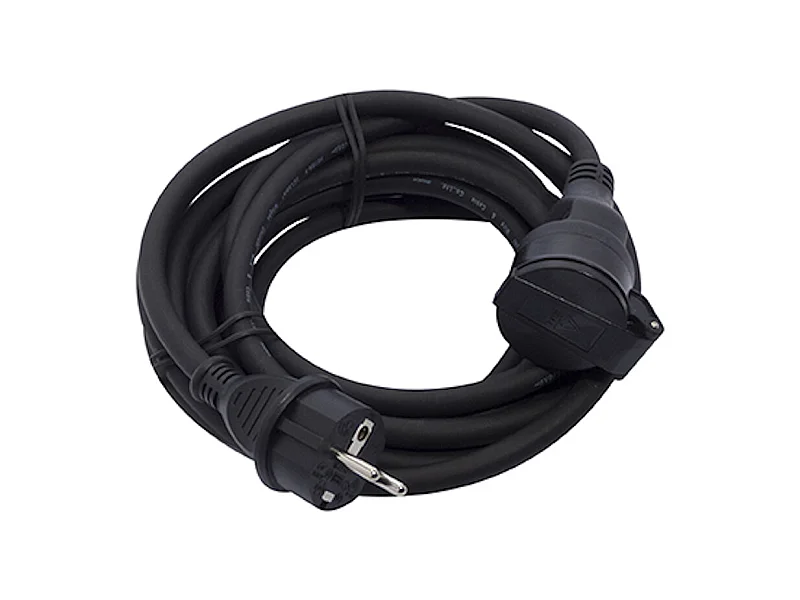 Prolongateur Schuko H05RR-F 3G1,5mm² - 5m - Chacon