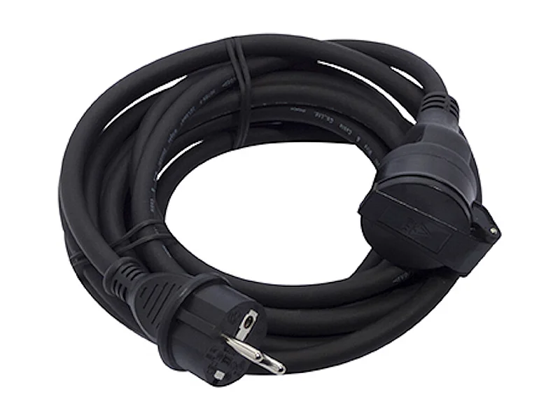 Prolongateur Schuko H05RR-F 3G1,5mm² - 5m - Chacon