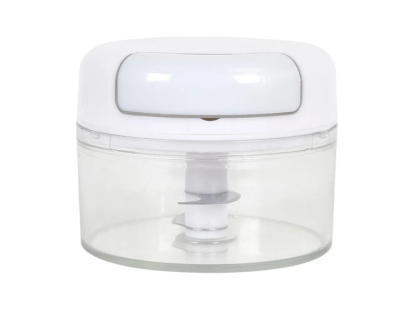 Mini hachoir manuel compact 2 lames inox