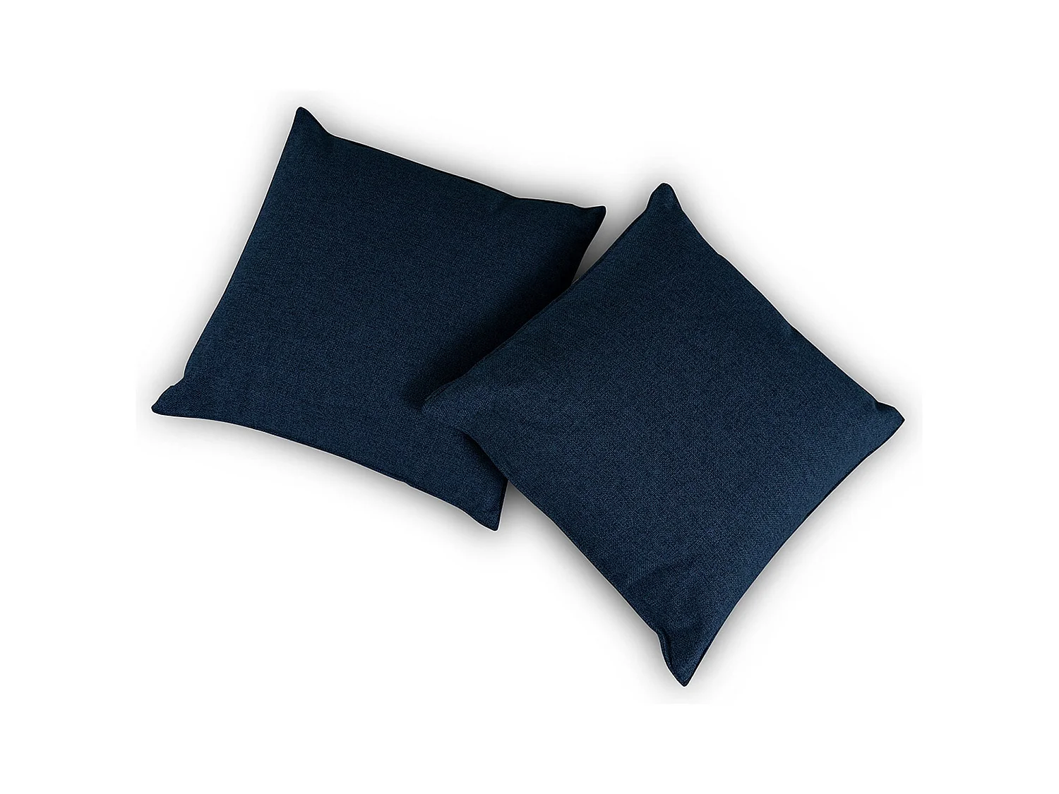 Dreamcloud,  Coppia cuscini divano Tessuto Blu (40cm X 40cm X 7cm)| Duzzle