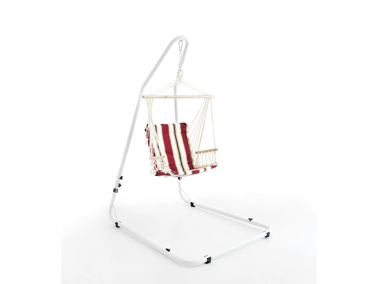 Sunset,  Amaca a poltrona con supporto (118cm X 140cm H.200/243cm 53cm X 54cm H.60cm)| Duzzle