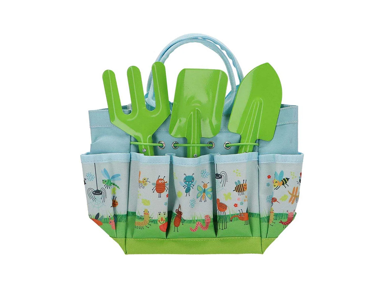 Sac et outils de jardinage pour enfant