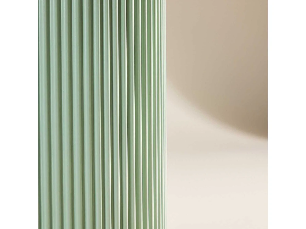 Table d'Appoint Nervurée "Lenox" 50cm Vert