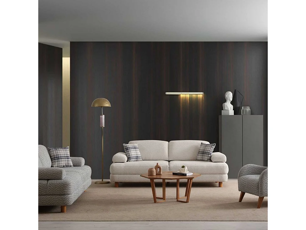 Canapé en tissu 3 place Nice