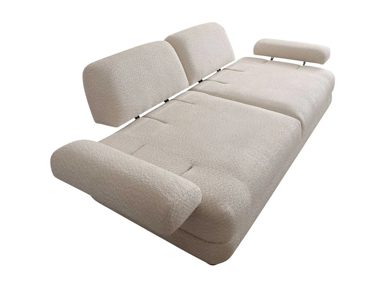 Canapé en tissu 3 place Nice