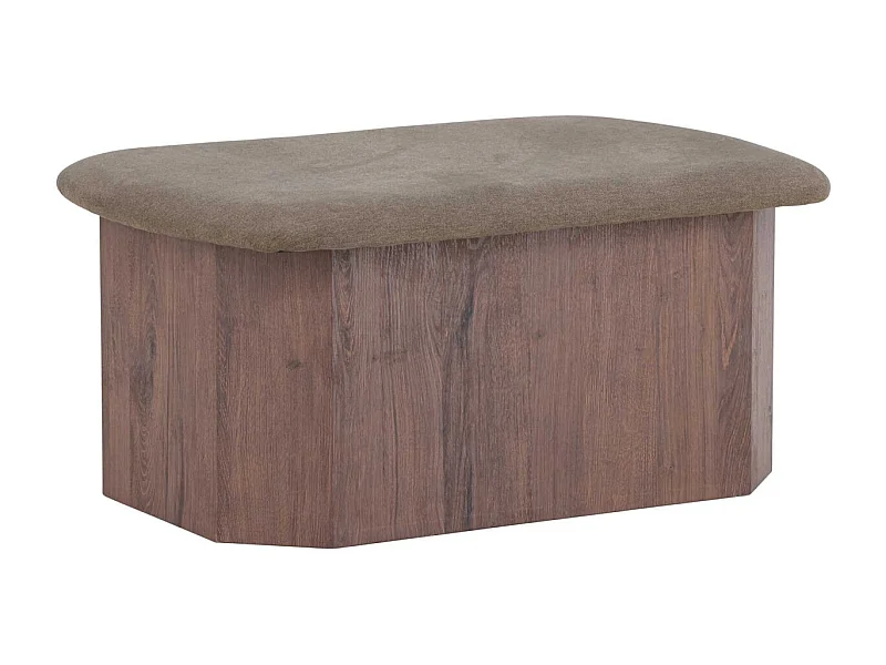 Pouf Design "Todd" 88cm Marron