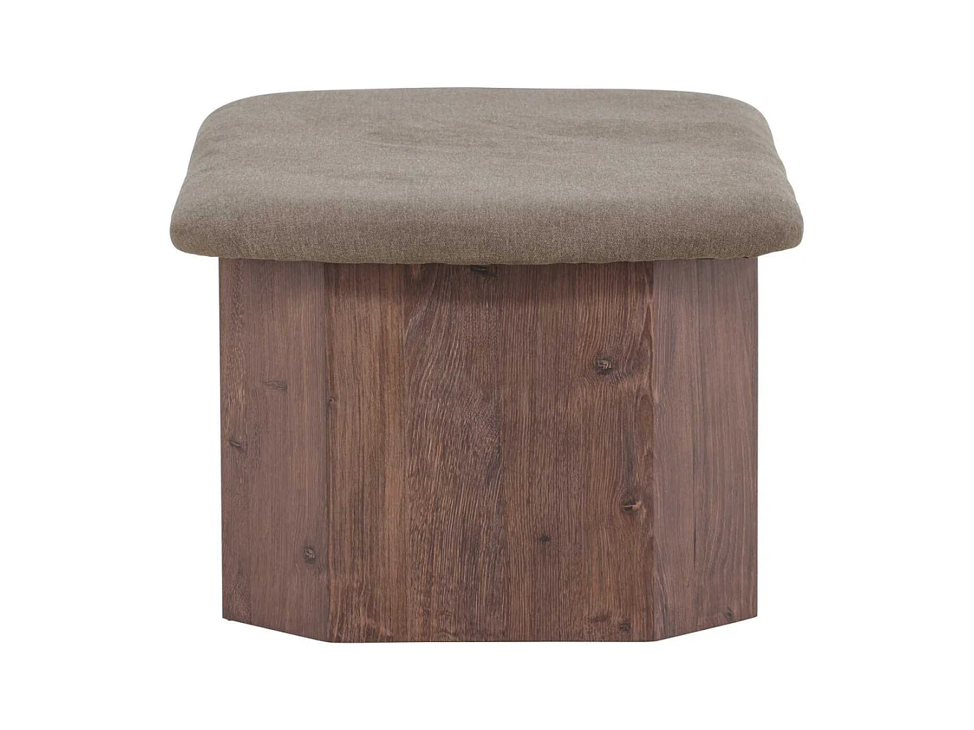 Pouf Design "Todd" 88cm Marron