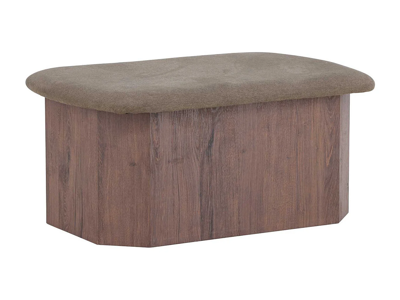 Pouf Design "Todd" 88cm Marron