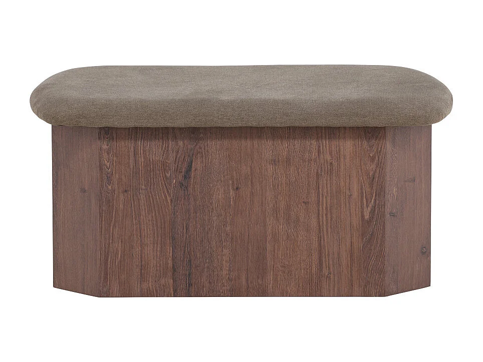 Pouf Design "Todd" 88cm Marron