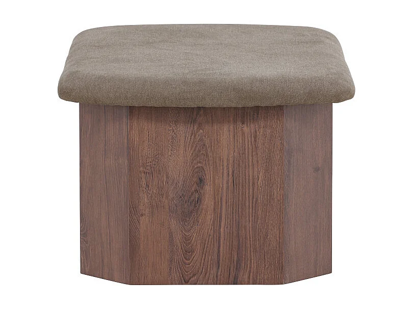 Pouf Design "Todd" 88cm Marron