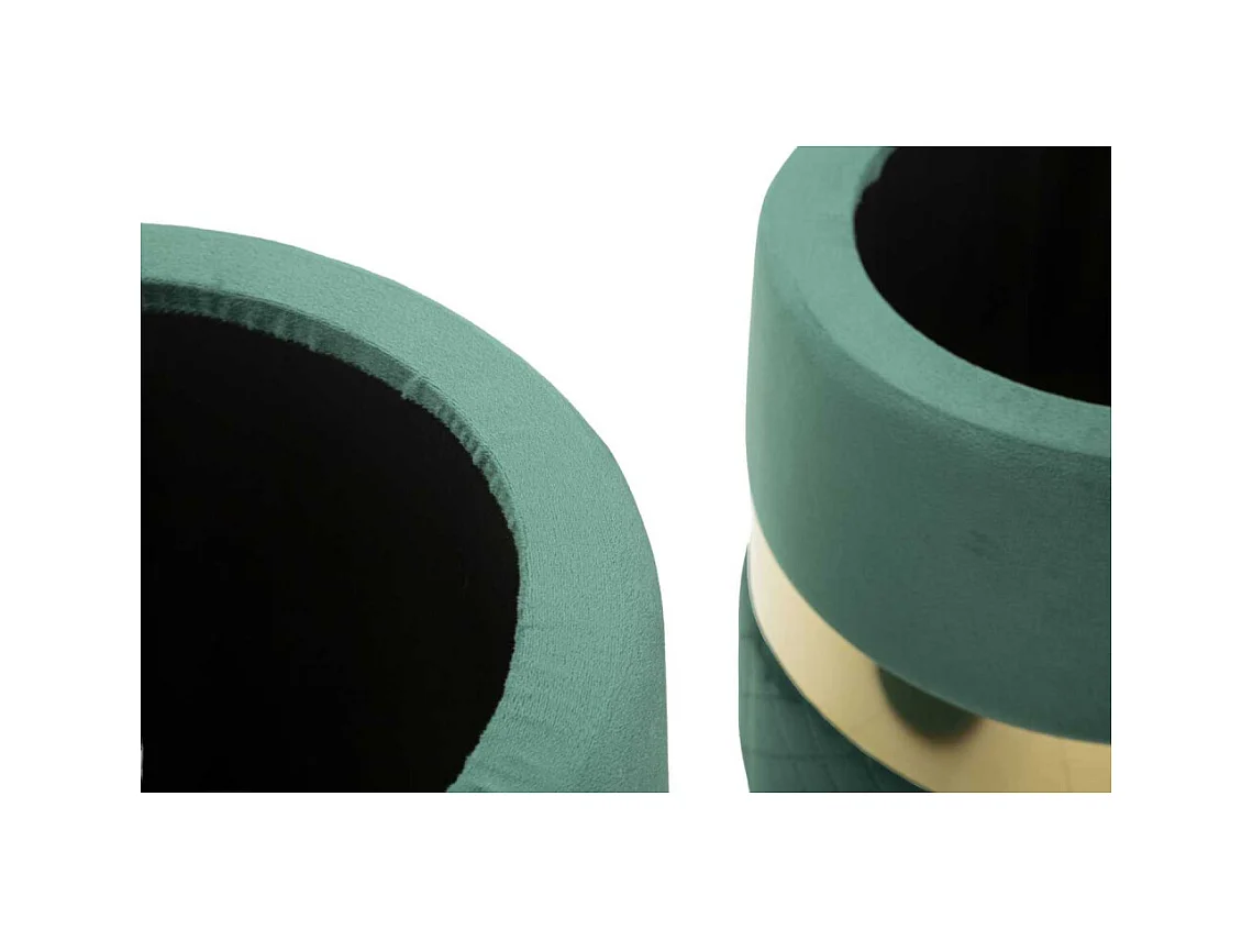 Pouf avec rangement intégré Sheffild (Lot de 2)