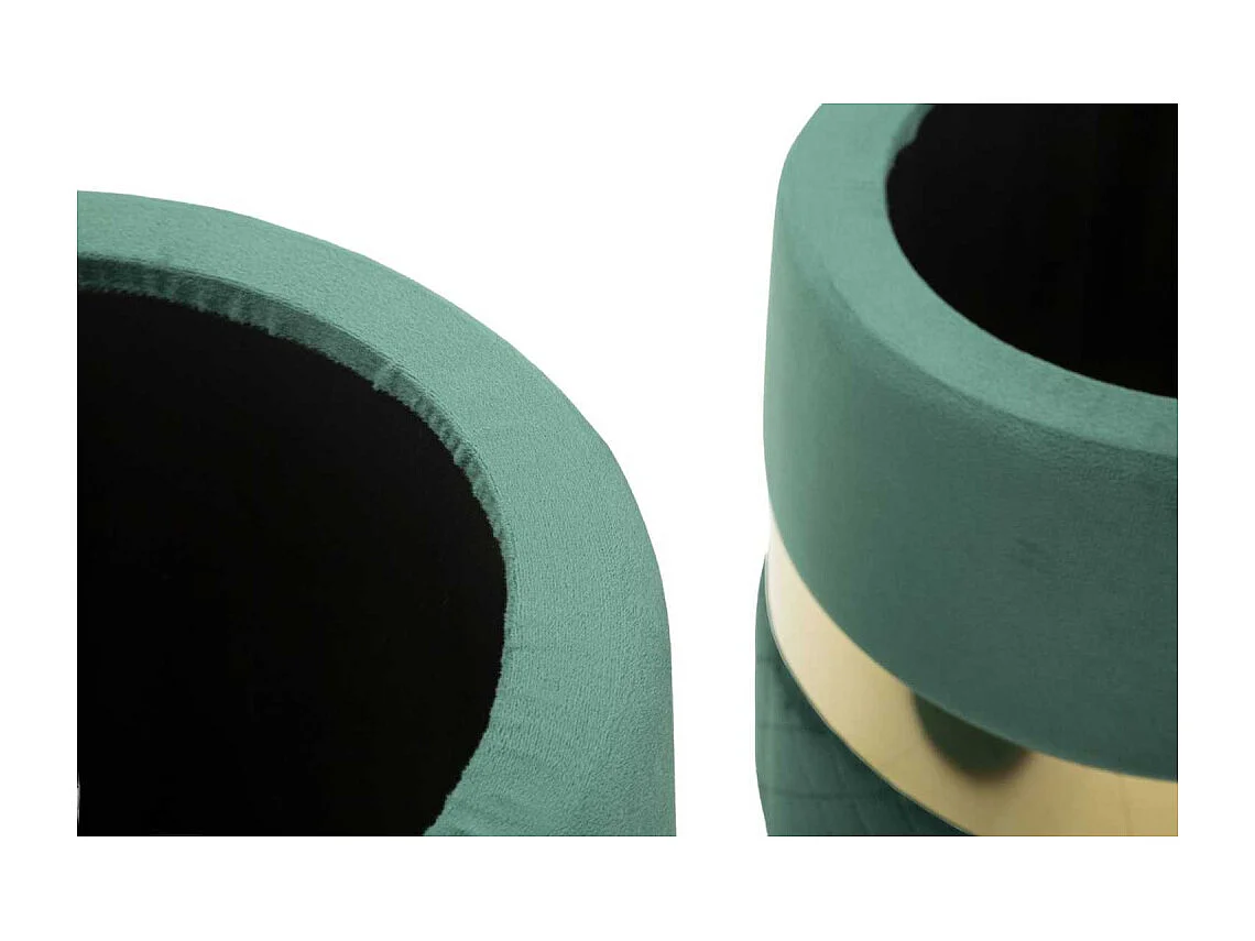 Pouf avec rangement intégré Sheffild (Lot de 2)