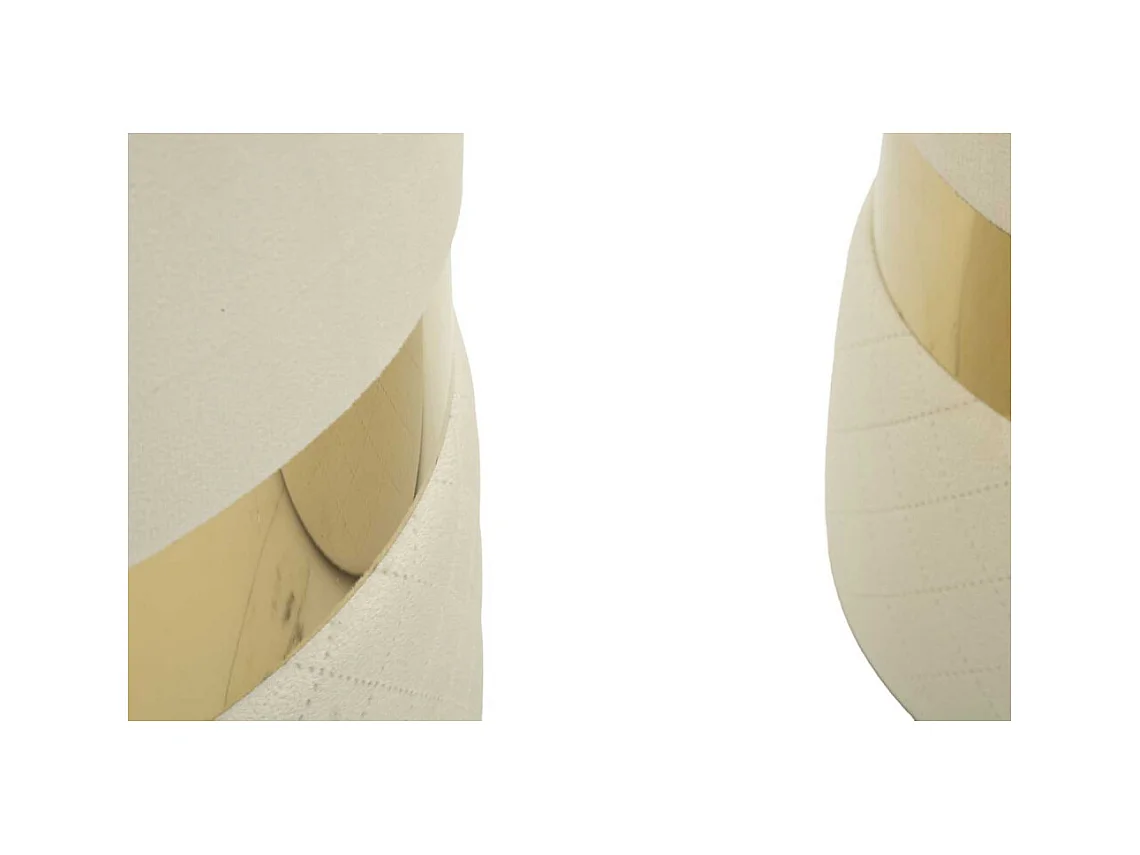 Pouf avec rangement intégré Sheffild (Lot de 2)