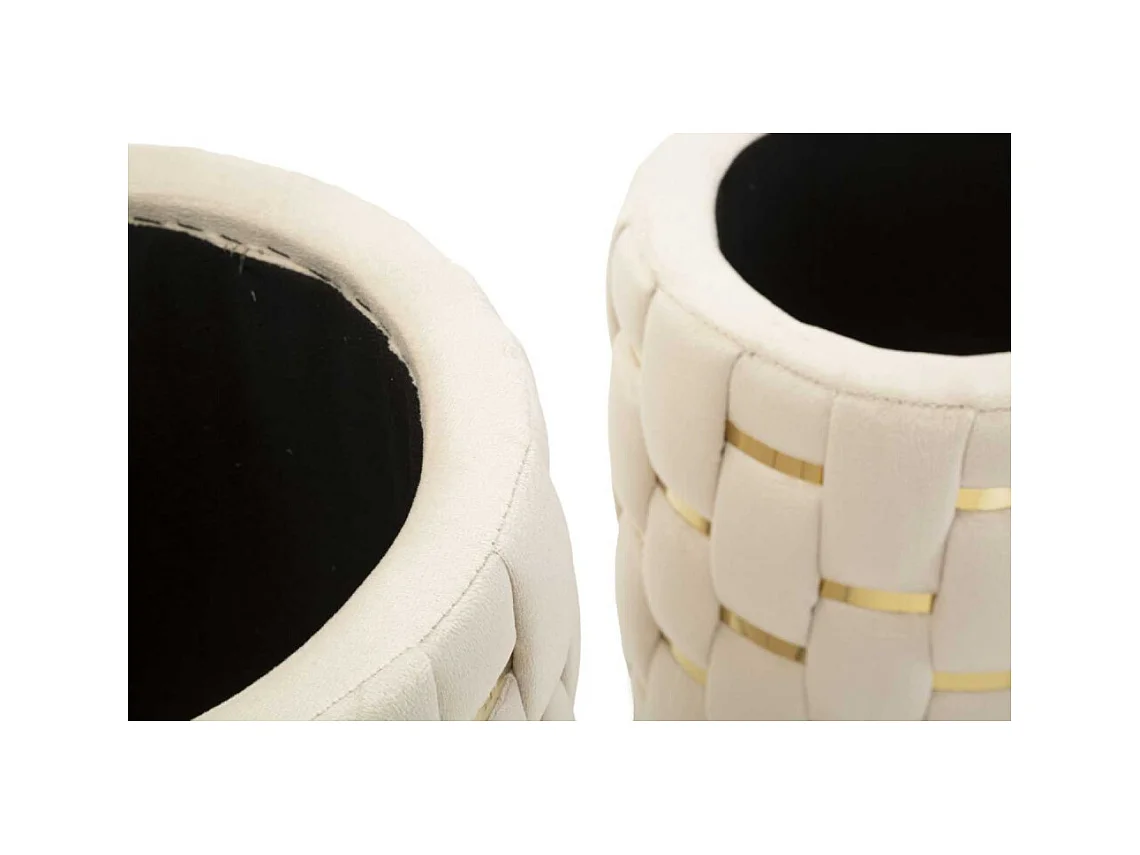 Pouf avec rangement intégré Shanty (Lot de 2)