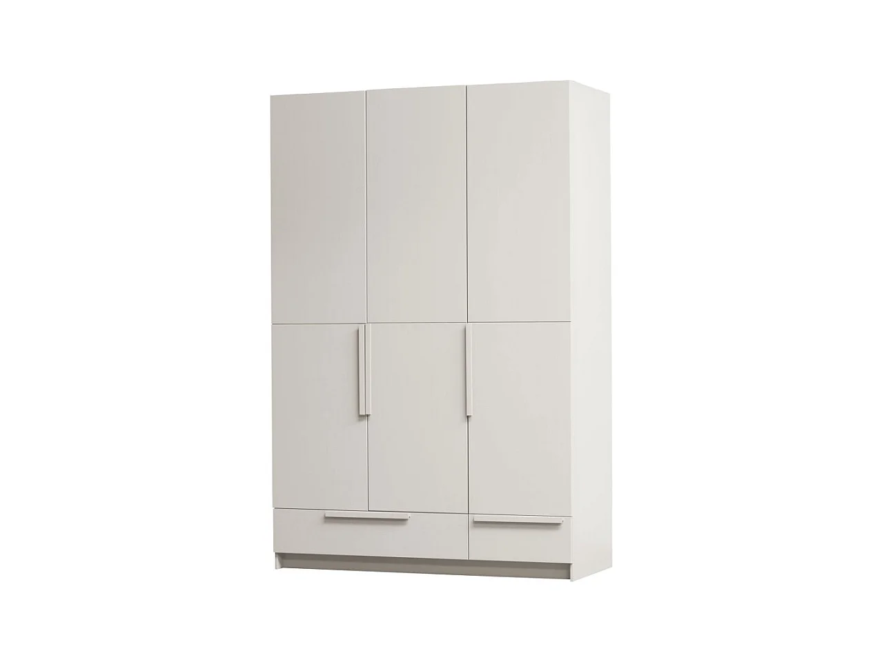 Pure - Armoire 3 portes en bois H215cm - Beige