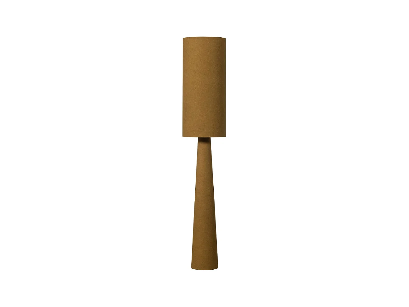 Loft - Lampadaire en tissu bouclette H187cm - Marron