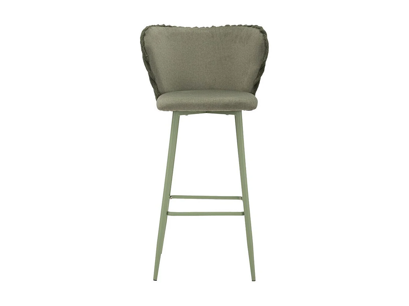 Lot de 2 Tabourets de Bar "Alaska" 106cm Vert