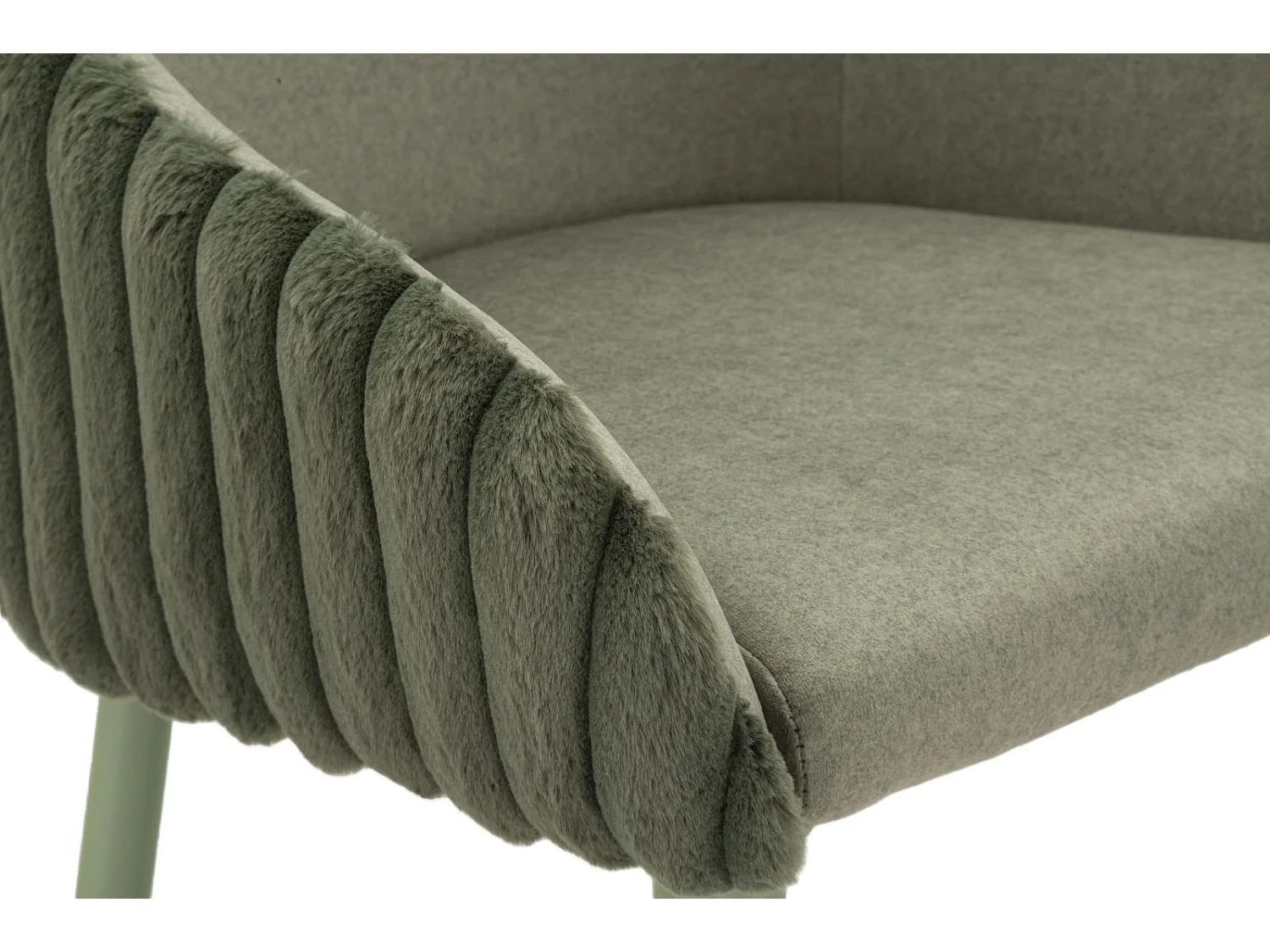 Lot de 2 Chaises de Bar "Alaska" 111cm Vert