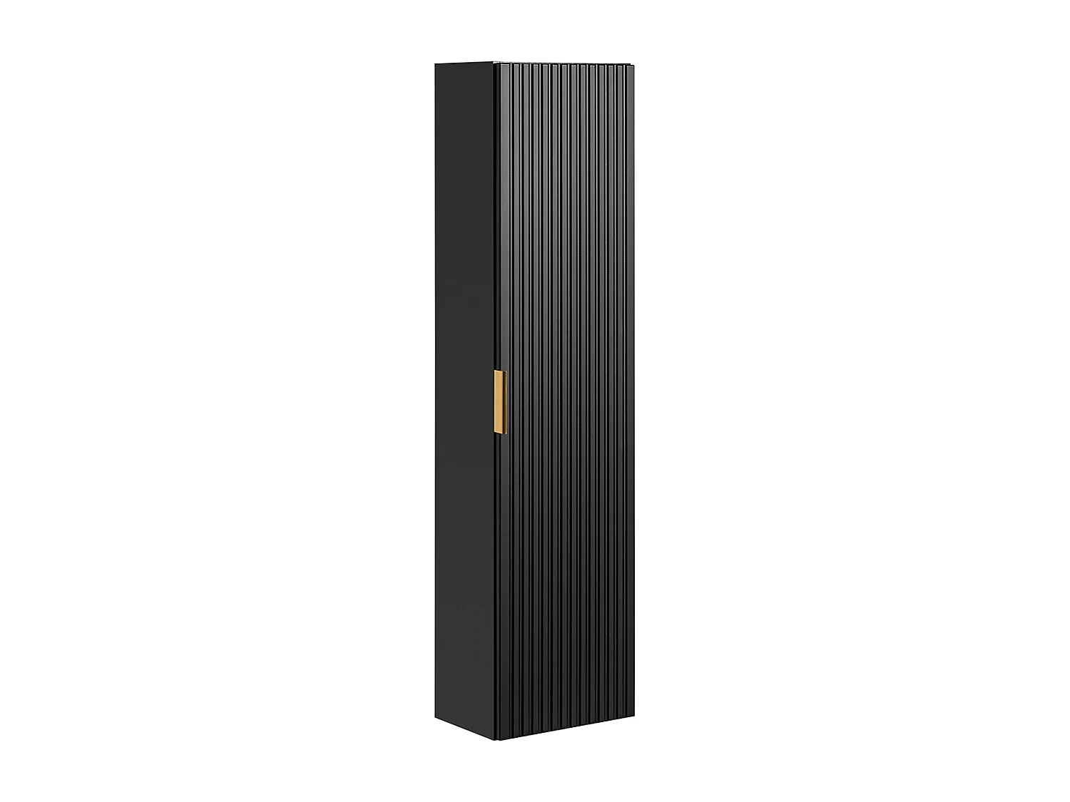 Mobile lavabo doppio da incasso da 120 cm con specchi LED e piedistallo Adriel in nero