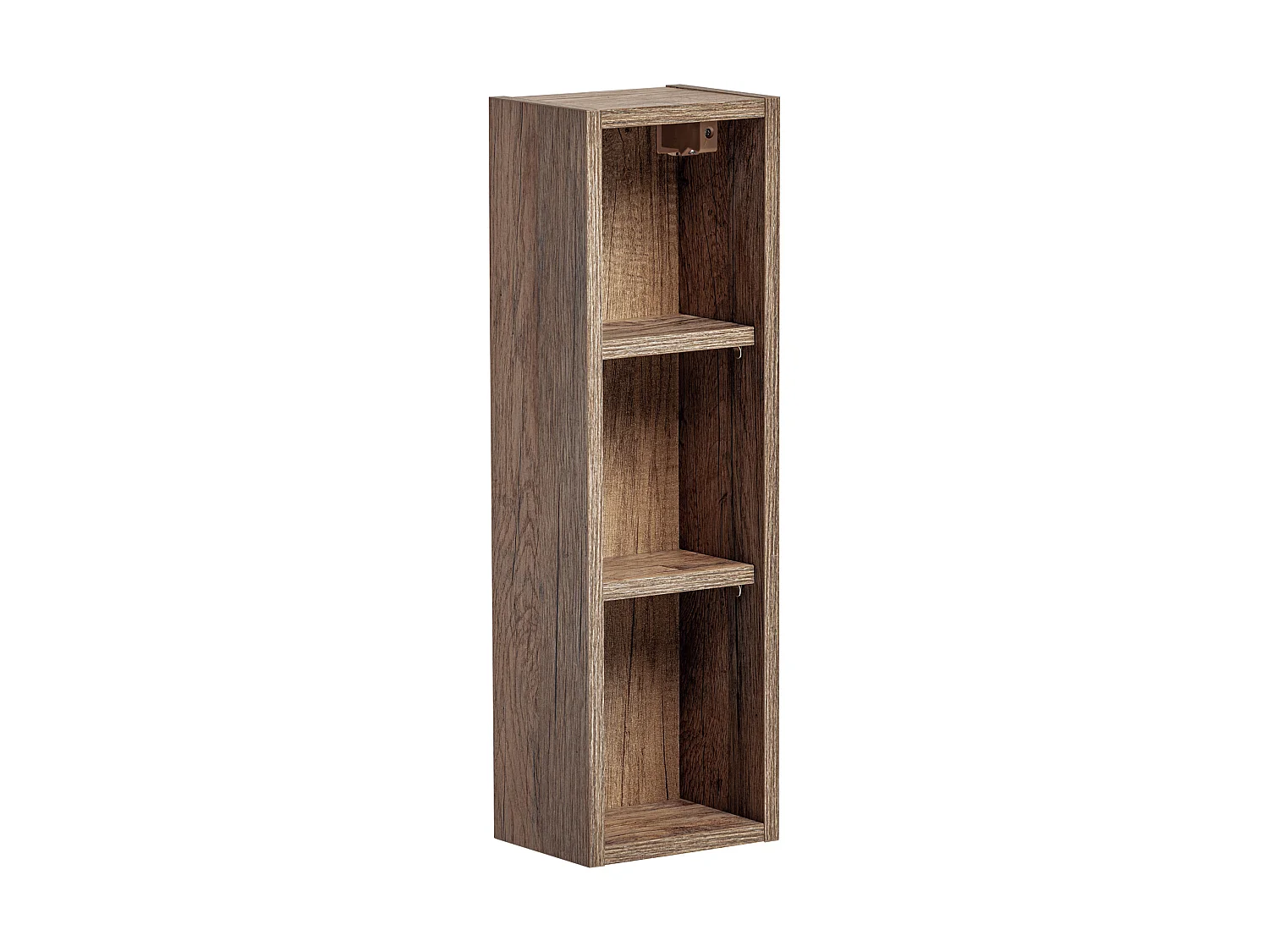 ensemble de meubles Santa Fe Taupe 80 cm avec plan de toilette, vasque à poser Smile, meuble colonne et meuble avec miroir