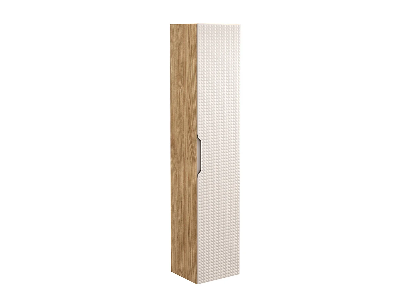 Tvättställsskåp 60cm och piedestal Mallory Beige och trä