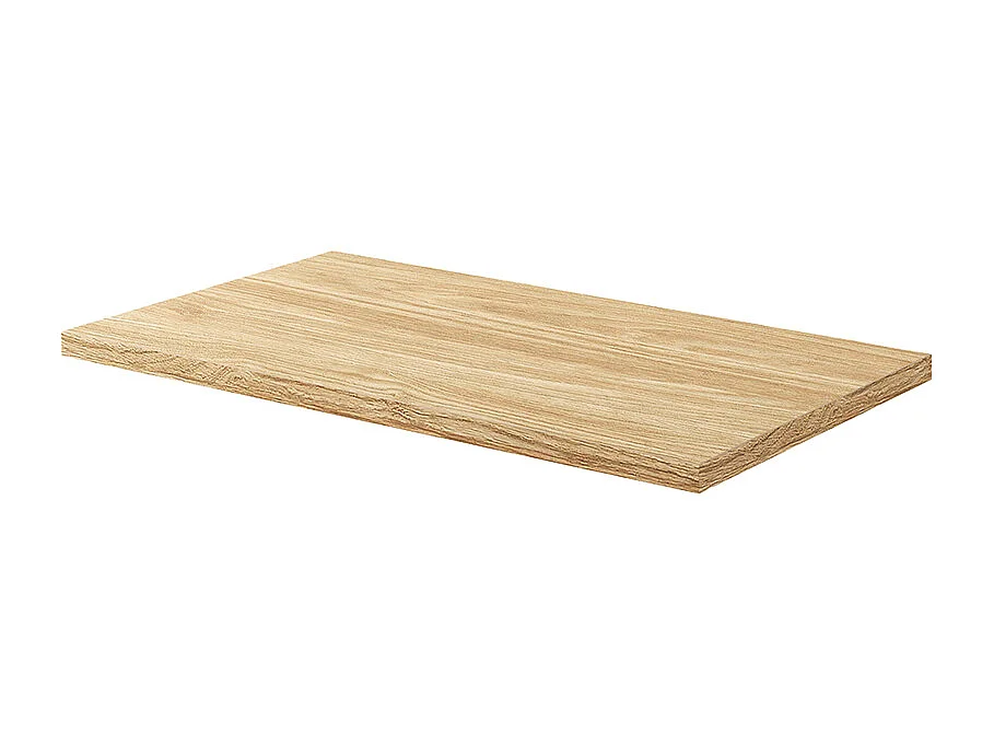 Enkelt håndvask 70 cm og piedestal Mallory Beige og træ