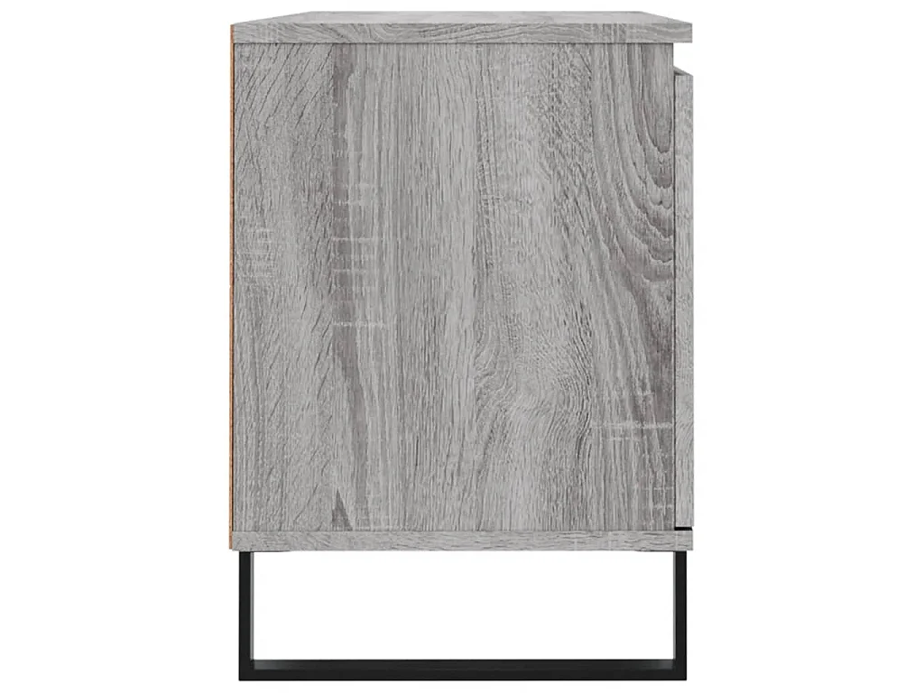 Mobile Porta TV Grigio Sonoma 104x35x50 cm in Legno Multistrato