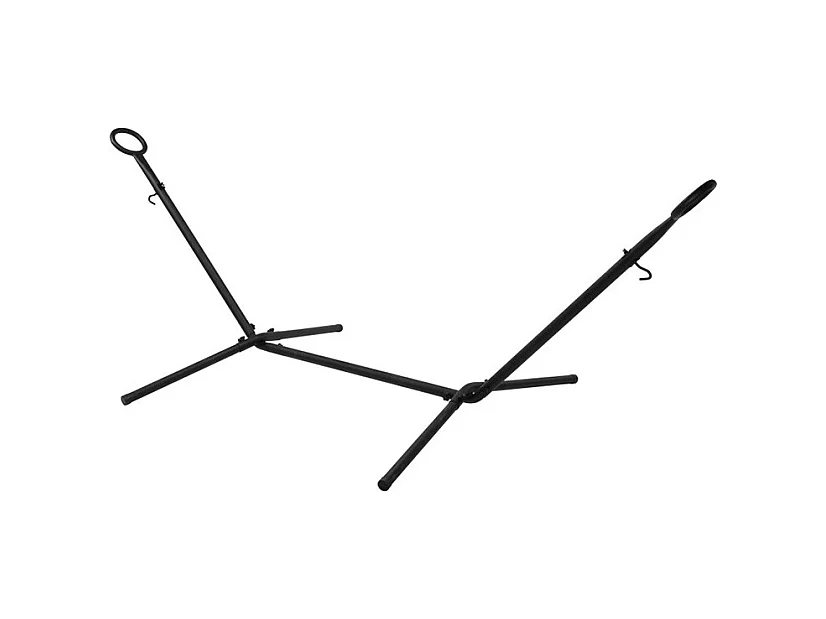 Support de hamac métal noir 300 cm