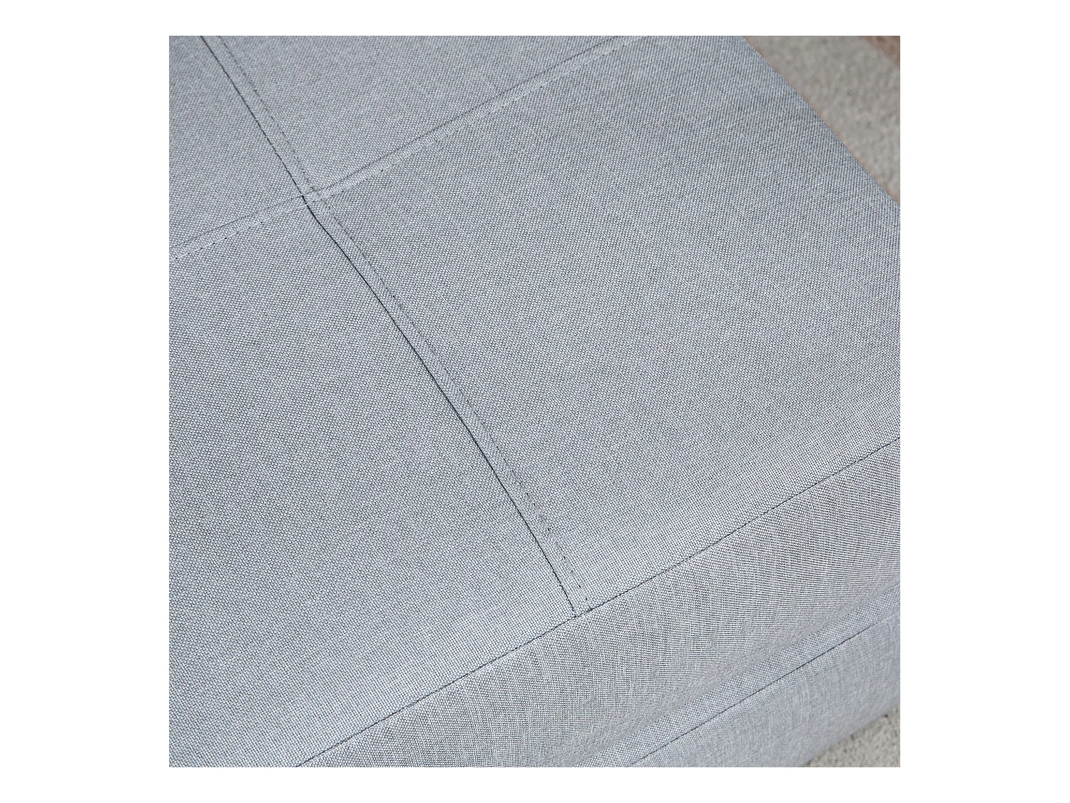 Sillón convertible 2 en 1 con función cama, poliéster, para salón y dormitorio 70x70x61 cm