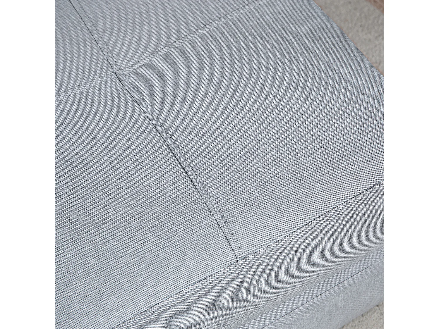 Sillón convertible 2 en 1 con función cama, poliéster, para salón y dormitorio 70x70x61 cm